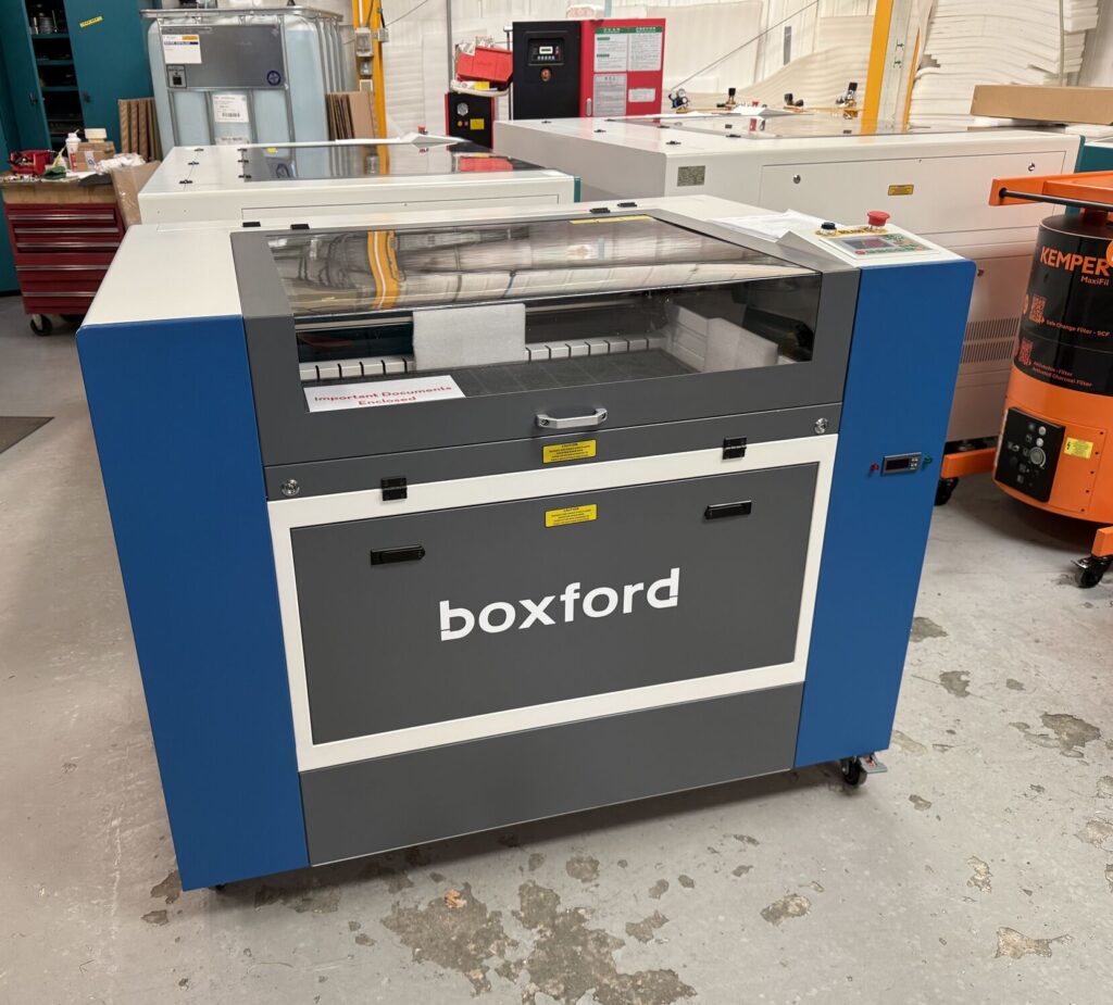BGL Blue laser cutter and laser engraver