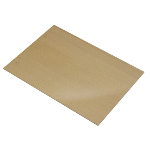 32116 large 4mm steamed beech veneered mdf sheet 300mm x 200mm