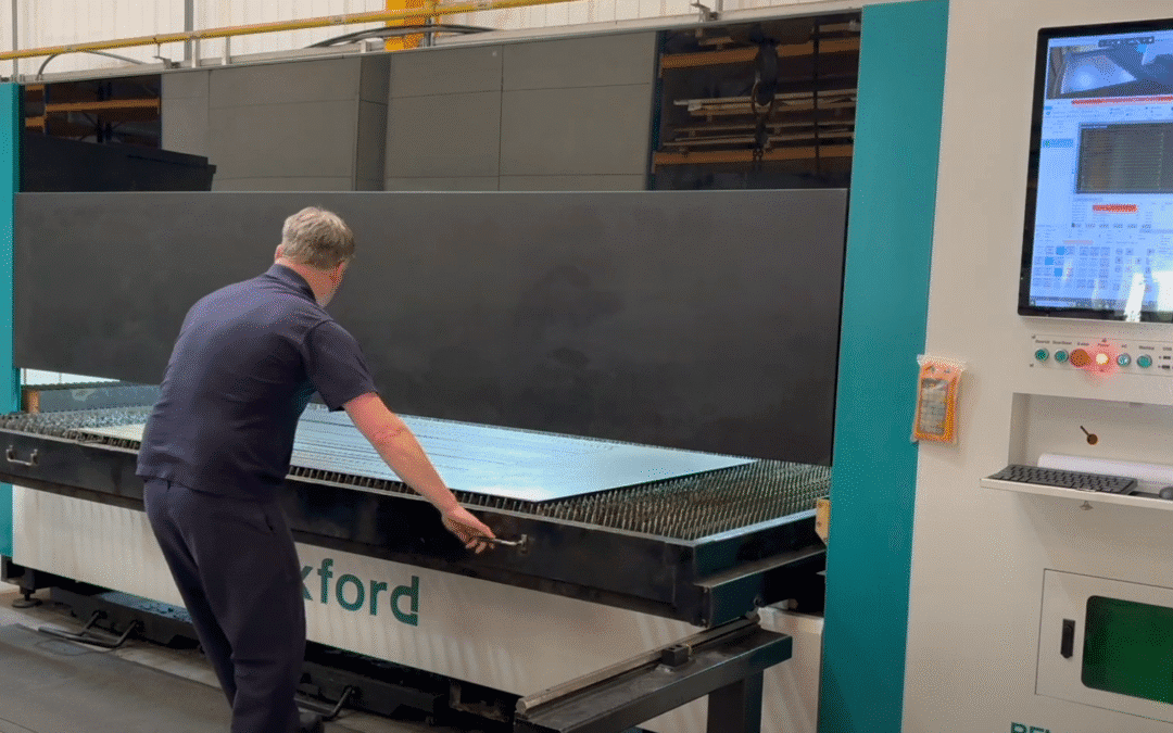 Watch Our Fibre Laser Cutter Cut Its Own Replacement Slats