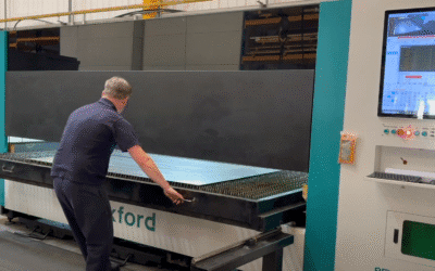 Watch Our Fibre Laser Cutter Cut Its Own Replacement Slats