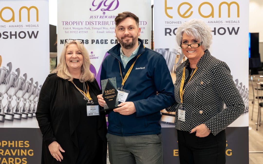 Boxford wins ‘Best New Laser Engraving Product/Machine’ at TEAM Roadshow 2026