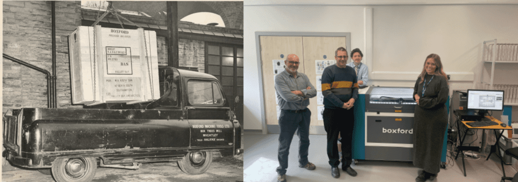 Installations of Boxford Machines in 1940s and 2025