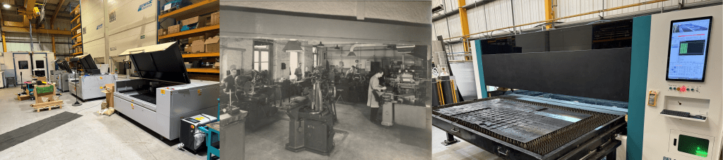 The Boxford Factory Now and Then