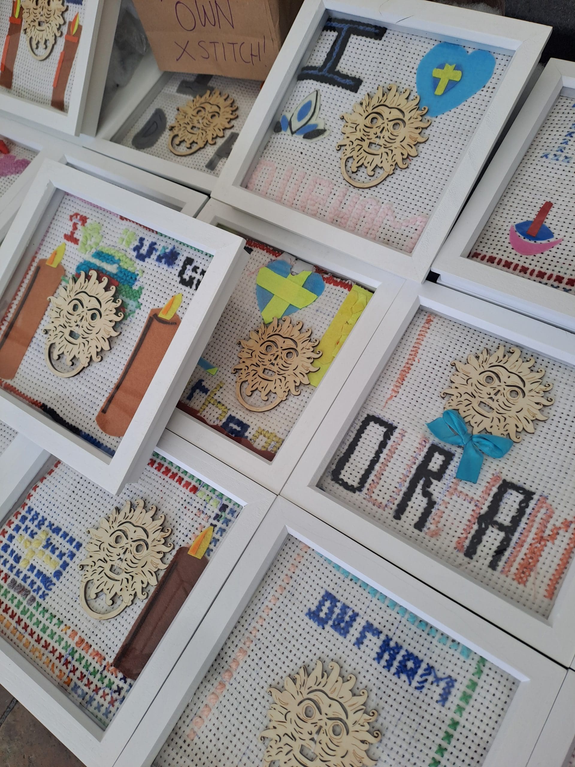 Laser Cut Childrens Art Project