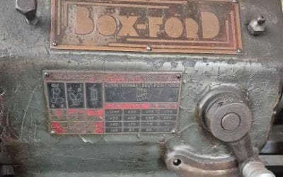 A Boxford Lathe with More Than 50 Years of History