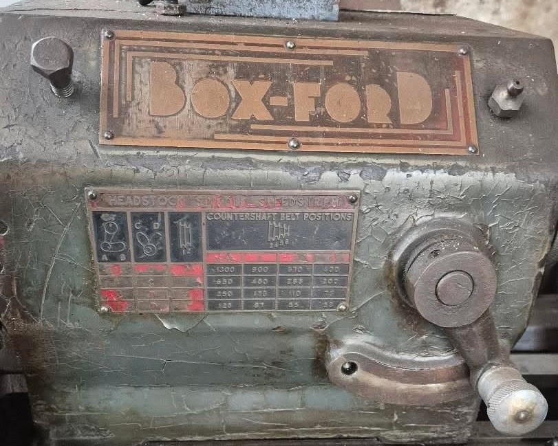 A Boxford Lathe with More Than 50 Years of History