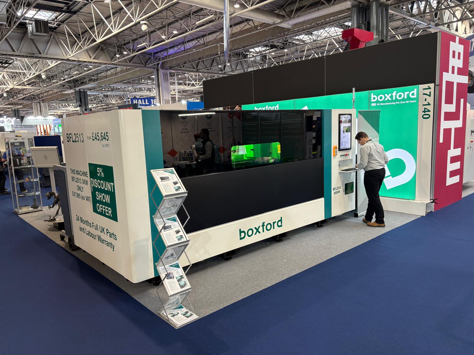 Fibre Laser Metal Cutting Machine Boxford